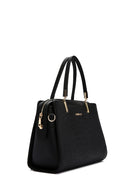 Women's Black Long Strap Crocodile Sleeve Bag | Derimod