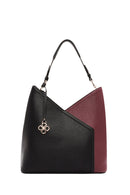 Women's Black Short and Long Strapped Shoulder Bag | Derimod
