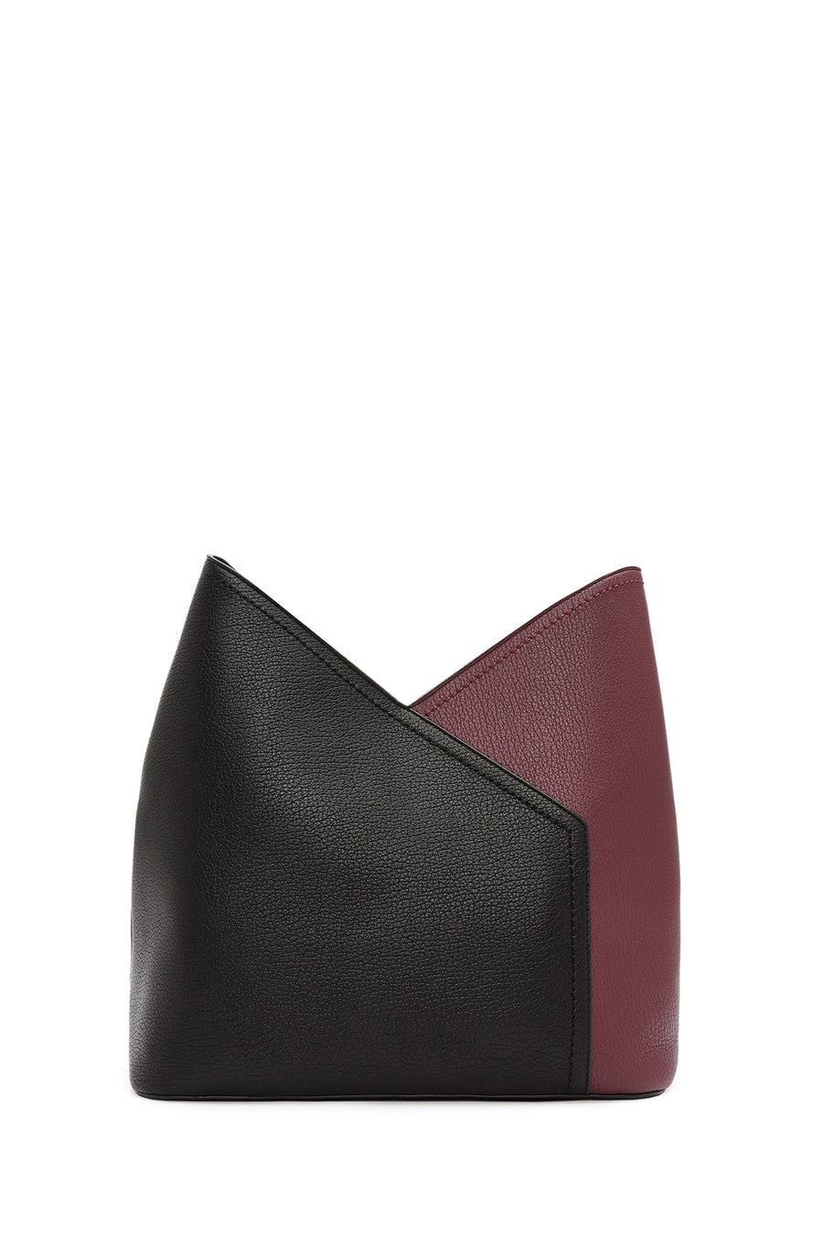 Women's Black Short and Long Strapped Shoulder Bag
