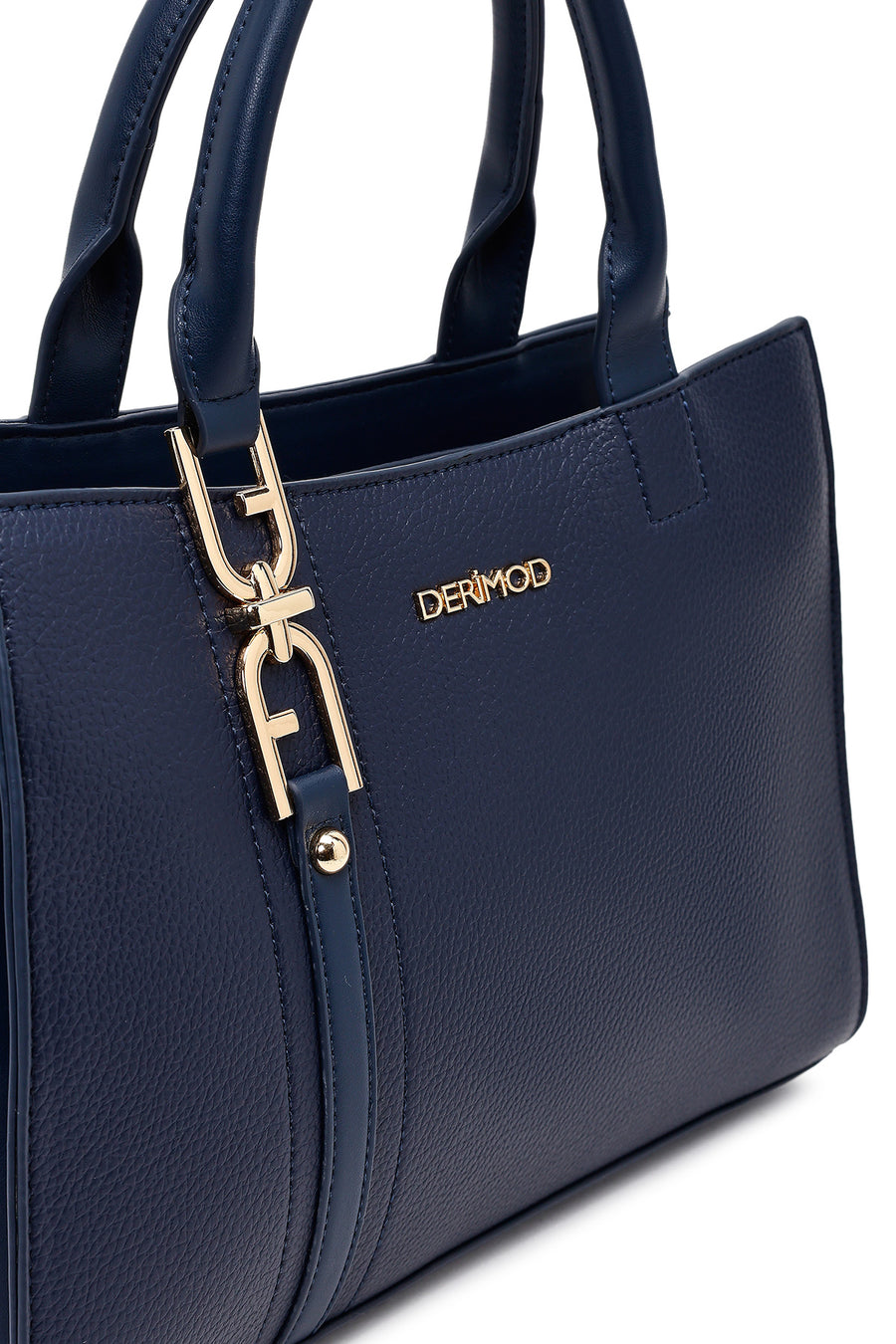Women's Navy Blue Long Strap Classic Shoulder Bag