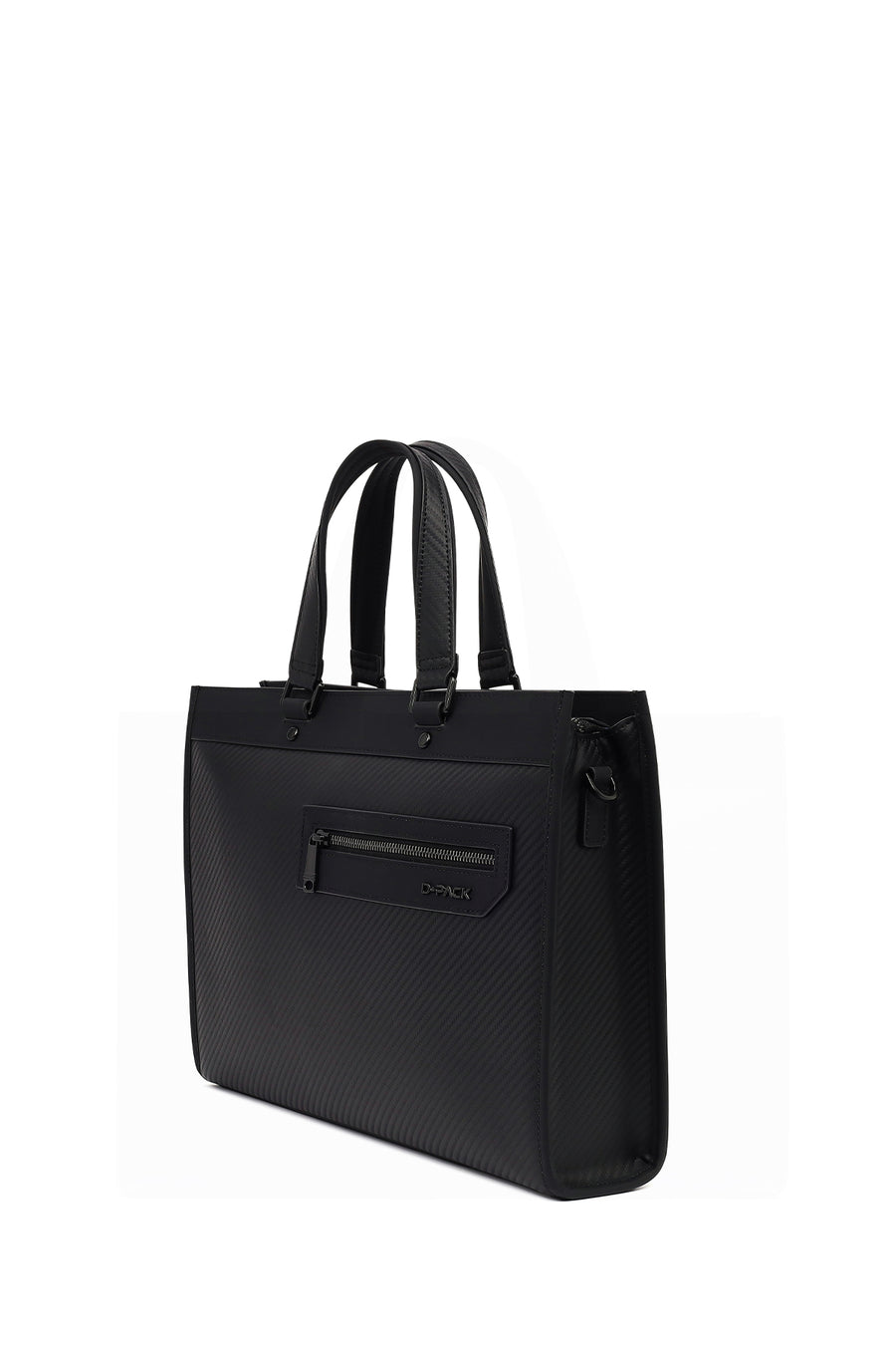 Men's Black Mini Briefcase