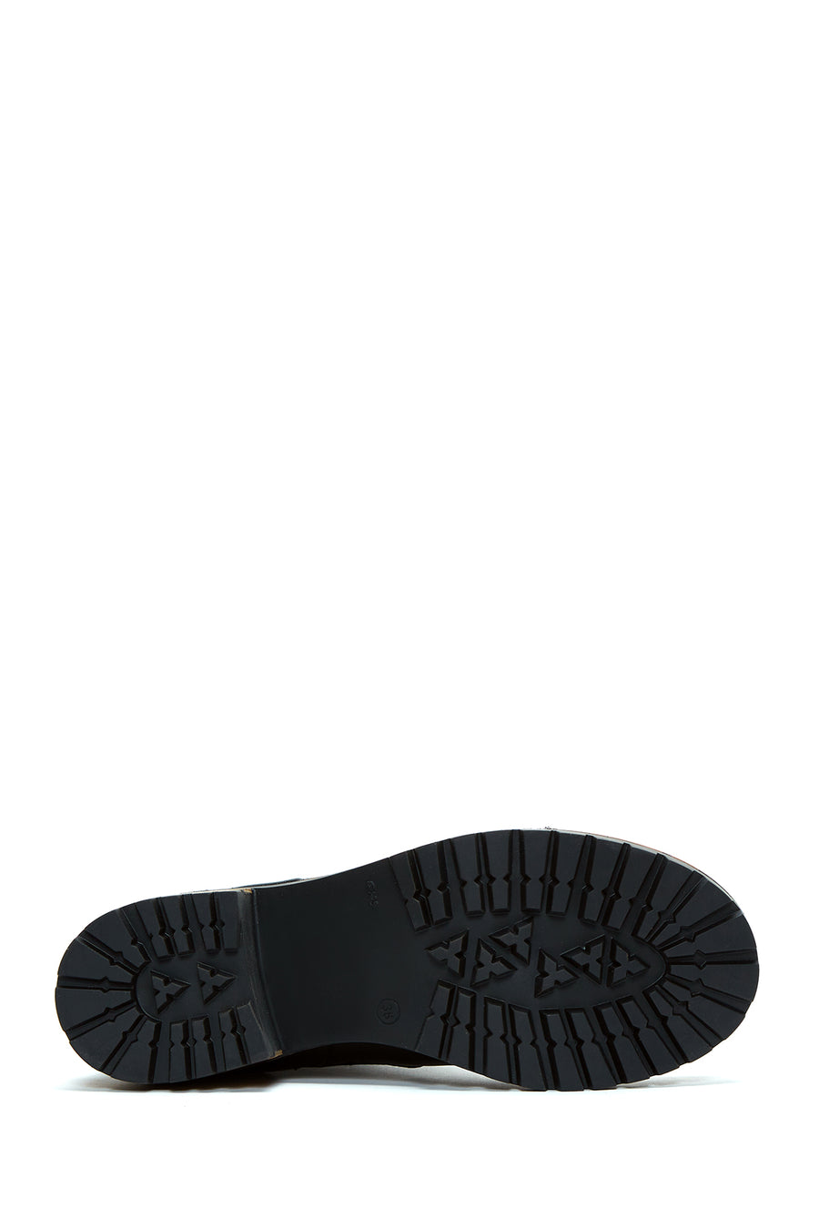 Woman Siyah Leather Chelsea Bot