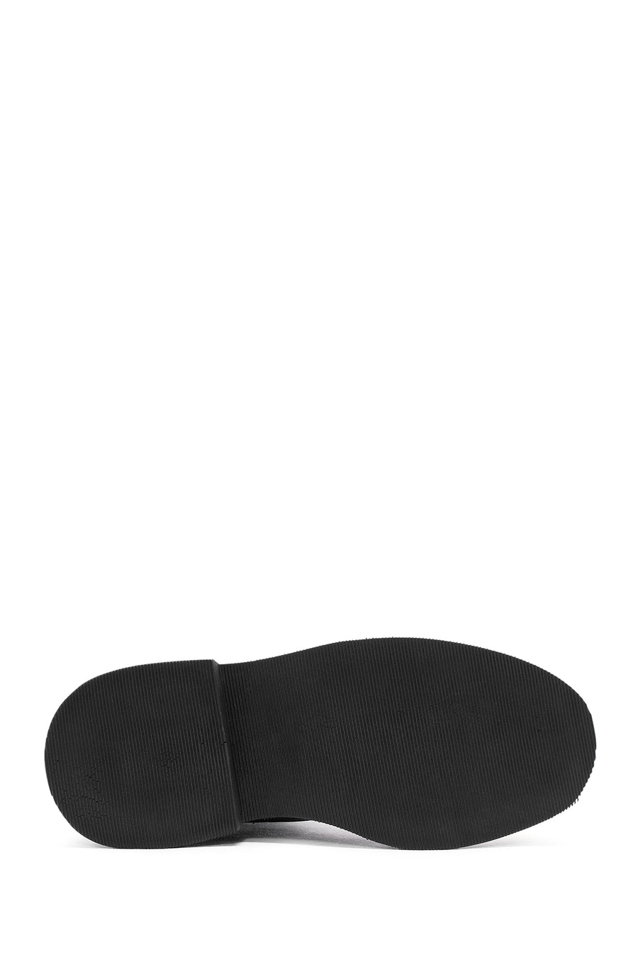 Kadın Siyah Deri Chelsea Bot