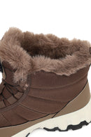 Derimod Dry Kadın Vizon Bağcıklı Kalın Tabanlı Outdoor Bot | Derimod