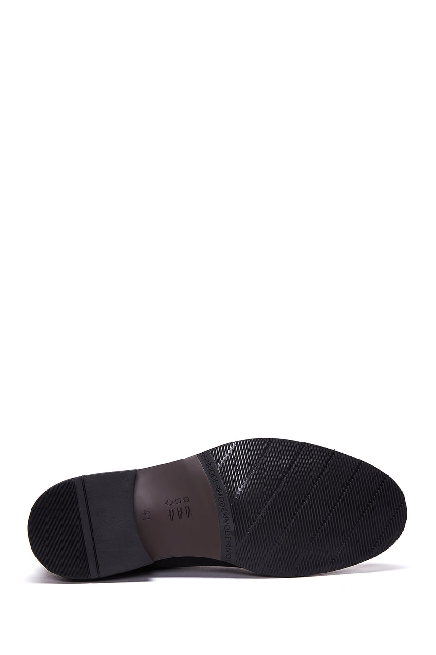 Men's Black Lace-Up Leather Classic Shoes