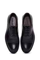 Men's Black Lace-Up Leather Classic Shoes | Derimod