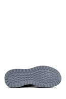 Erkek Siyah Bağcıklı Kalın Tabanlı Deri Casual Sneaker | Derimod