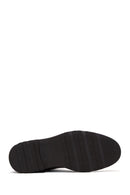 Male Brown Leather Casual Chelsea Boots | Derimod