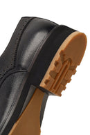 Men's Black Lace-Up Leather Casual Shoes | Derimod