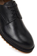 Men's Black Lace-Up Leather Casual Shoes | Derimod