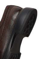 Men's Brown Lace-Up Thick Sole Leather Casual Shoes | Derimod