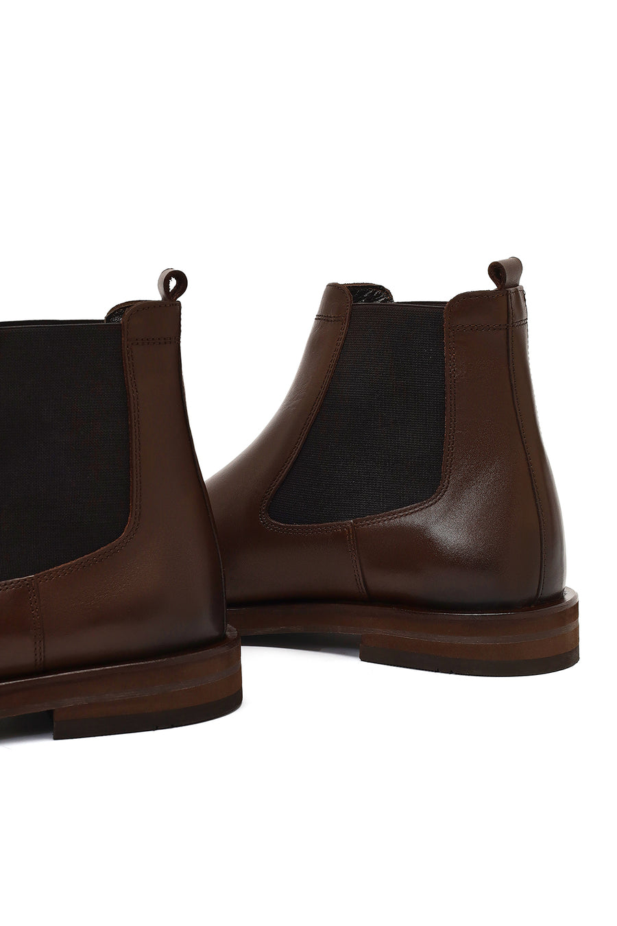 Men's Brown Leather Casual Chelsea Boot