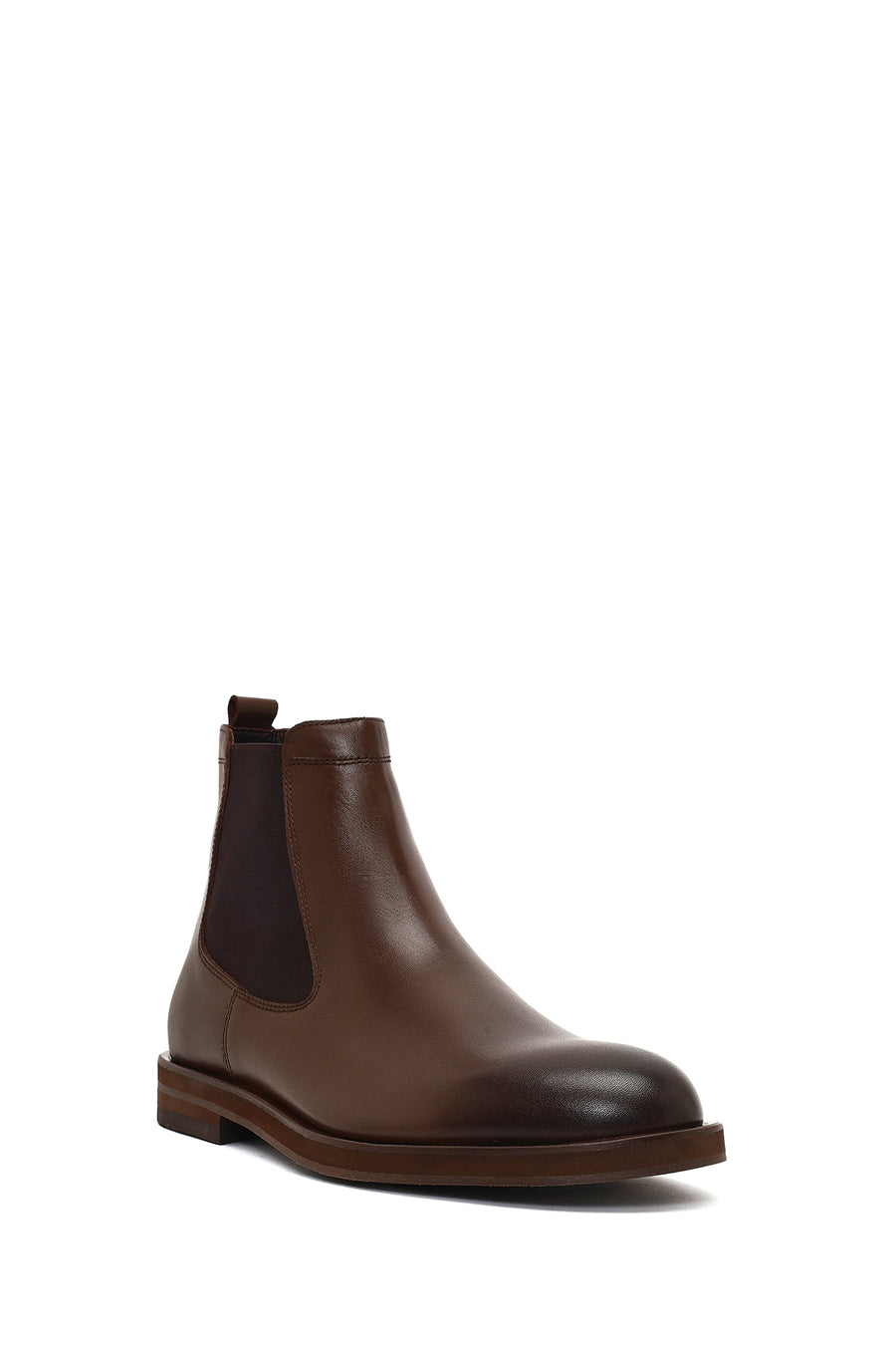Men's Brown Leather Casual Chelsea Boot
