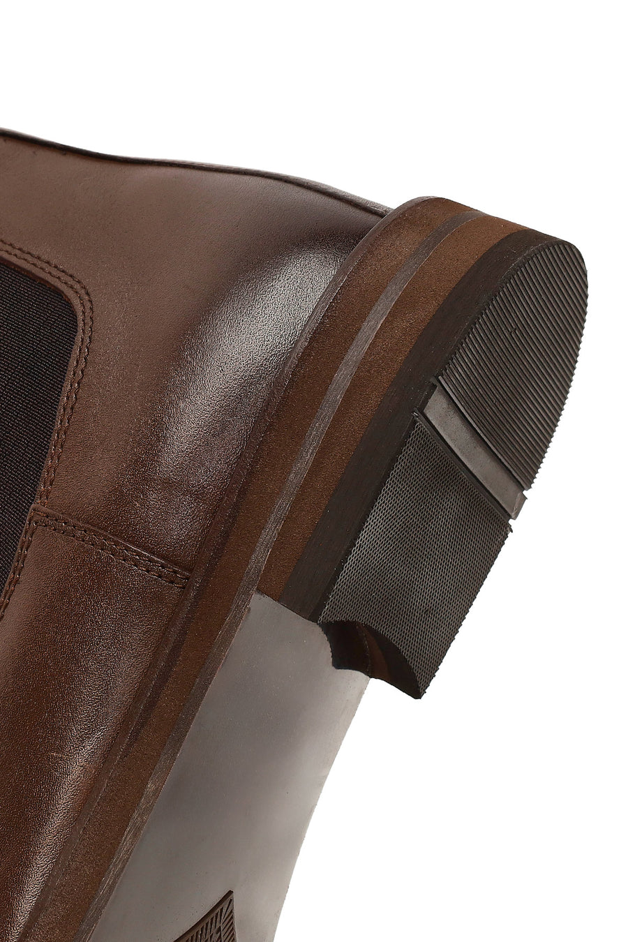 Men's Brown Leather Casual Chelsea Boot