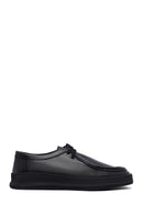 Male Black Leather Casual Shoes | Derimod