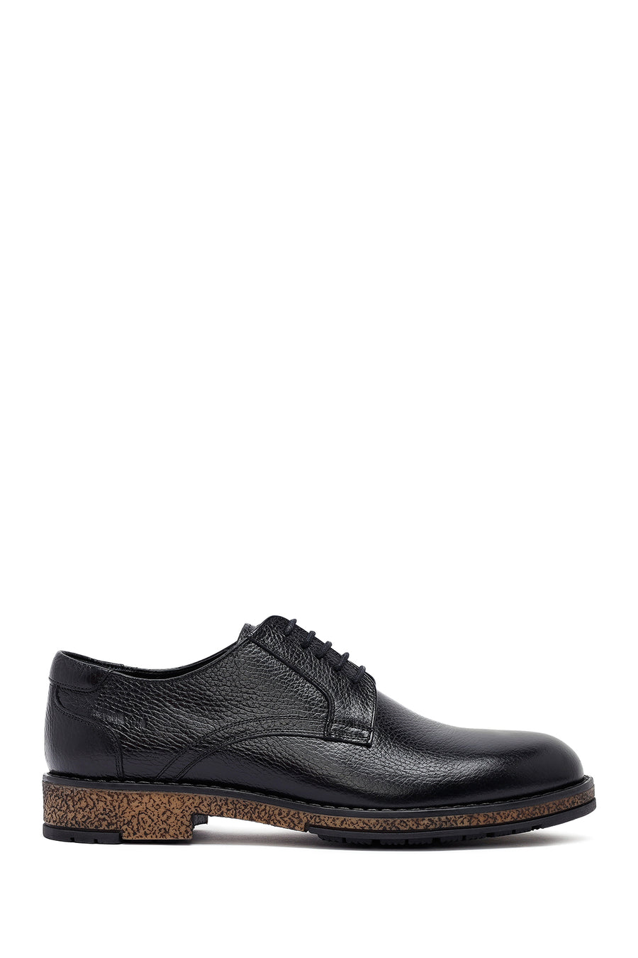 Men's Black Lace Up Leather Casual Shoes 25WFD6716FT | Derimod