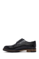 Men's Black Lace Up Leather Casual Shoes | Derimod