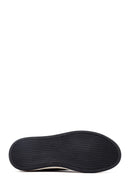 Men's Black Lace-Up Thick-Soled Leather Casual Shoes | Derimod