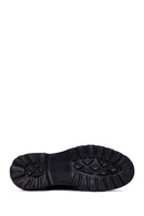 Men's Brown Lace-Up Thick-Soled Leather Casual Shoes | Derimod
