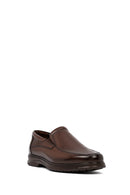 Erkek Kahverengi Deri Casual Loafer | Derimod