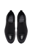 Derimod Fly Men Black Leather Casual Comfort Shoes | Derimod