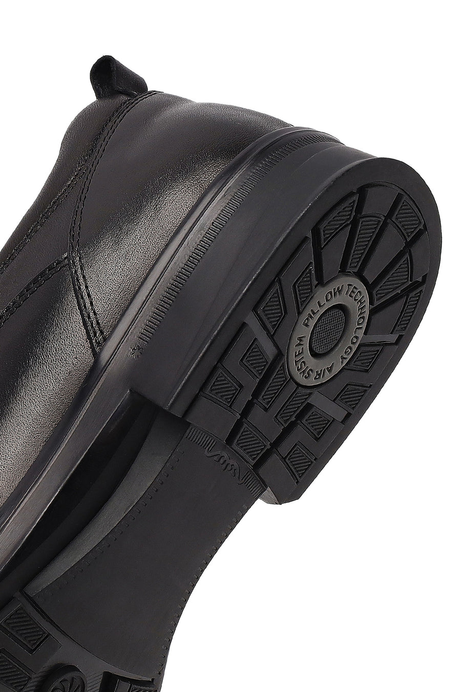 Derimod Fly Men Black Leather Casual Comfort Shoes