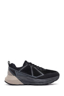 Derimod Dry Erkek Siyah Bağcıklı Kalın Tabanlı Kumaş Sneaker | Derimod