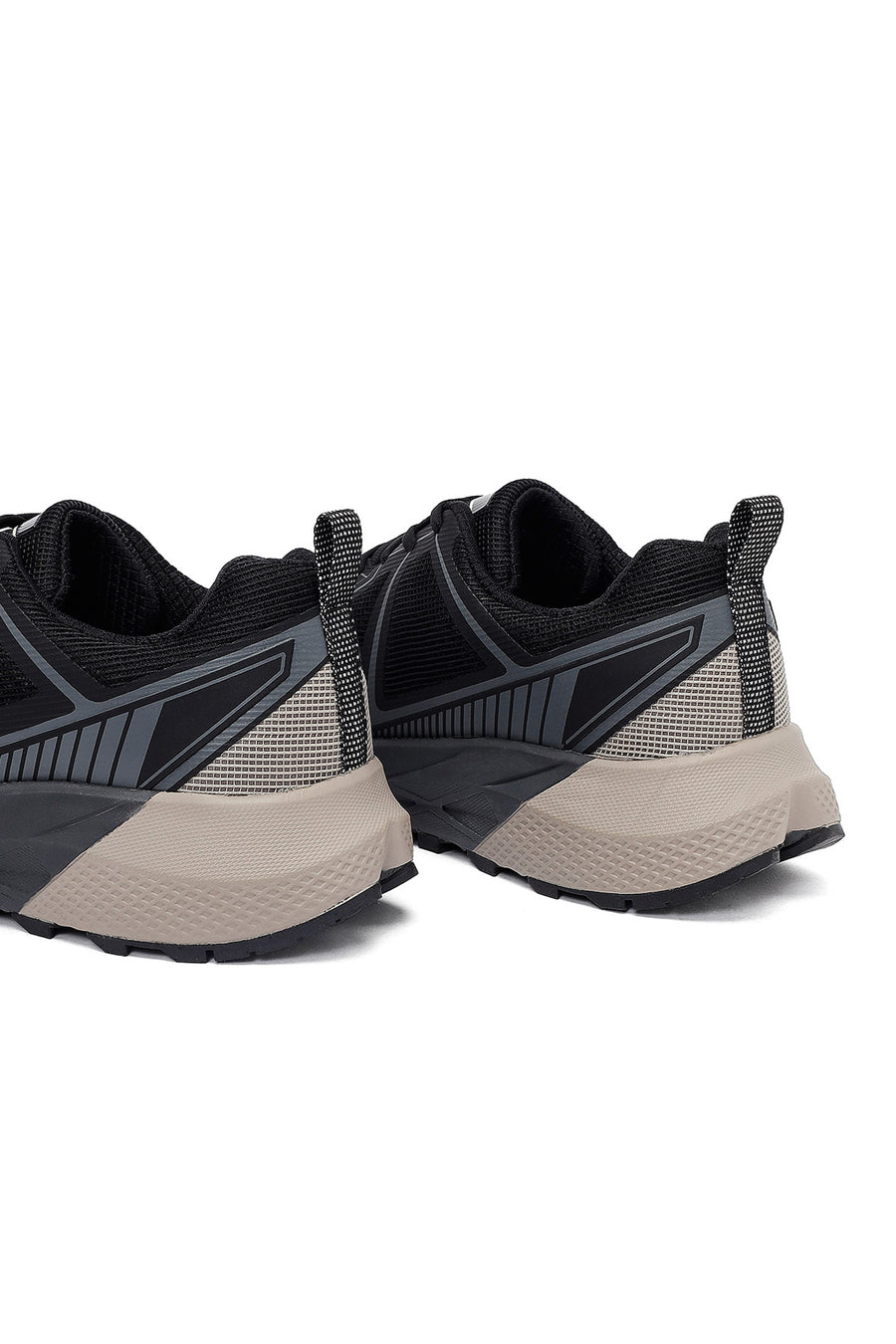 Derimod Dry Erkek Siyah Bağcıklı Kalın Tabanlı Kumaş Sneaker