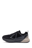 Derimod Dry Erkek Siyah Bağcıklı Kalın Tabanlı Kumaş Sneaker | Derimod