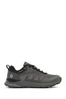 Derimod Dry Erkek Gri Bağcıklı Kumaş Sneaker | Derimod
