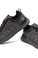 Derimod Dry Erkek Gri Bağcıklı Kumaş Sneaker | Derimod