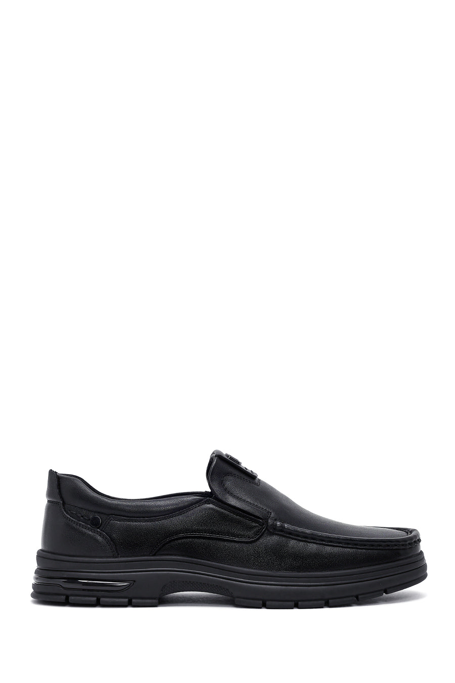 Erkek Siyah Deri Casual Loafer 25WFD695618 | Derimod
