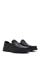 Erkek Siyah Deri Casual Loafer | Derimod