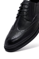 Male Black Leather Casual Shoes | Derimod