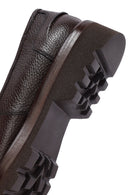 Erkek Kahverengi Deri Casual Loafer | Derimod