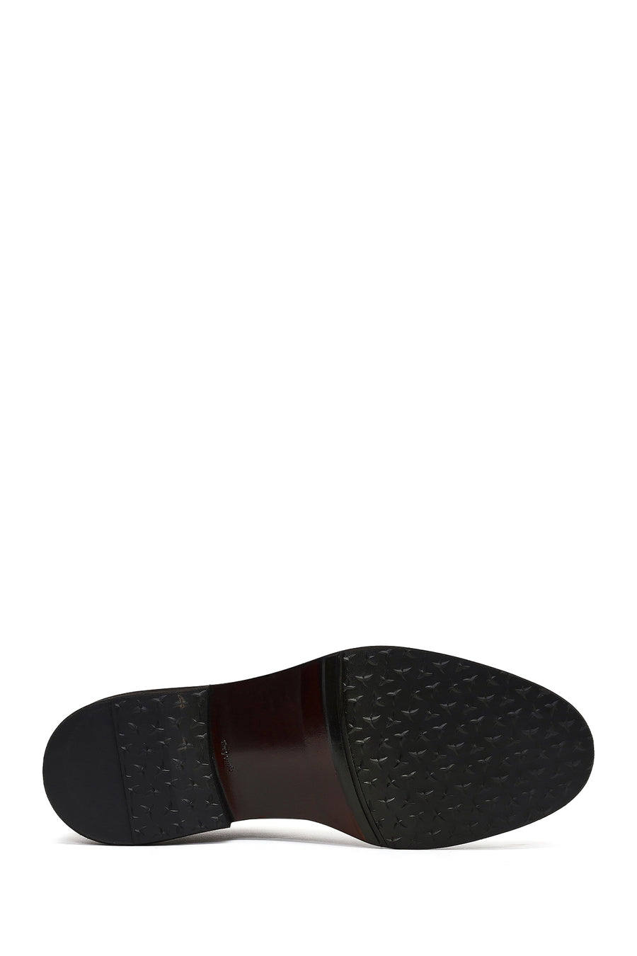 Men's Black Lace-Up Leather Casual Shoes