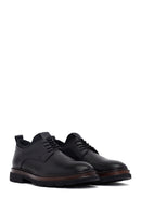 Men's Black Lace-up Leather Casual Shoes | Derimod
