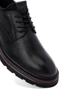 Men's Black Lace-up Leather Casual Shoes | Derimod