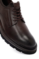 Men's Brown Lace-Up Leather Casual Shoes | Derimod