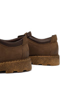 Men Mink Nubuck Leather Casual Shoes | Derimod