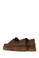 Men Mink Nubuck Leather Casual Shoes | Derimod
