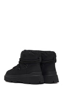 Women's Black Lace-Up Thick-Soled Boots | Derimod