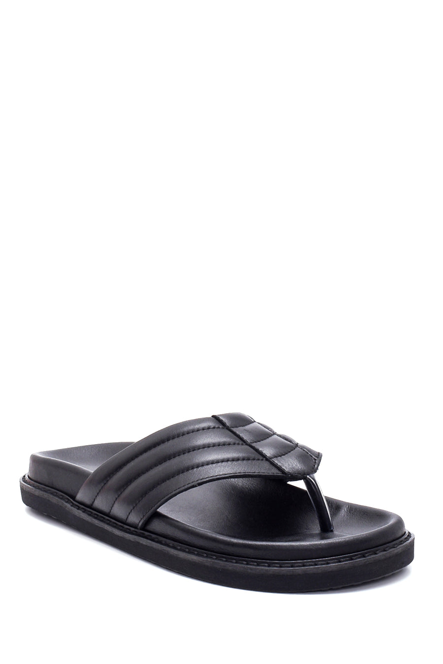 Men's Leather Slippers