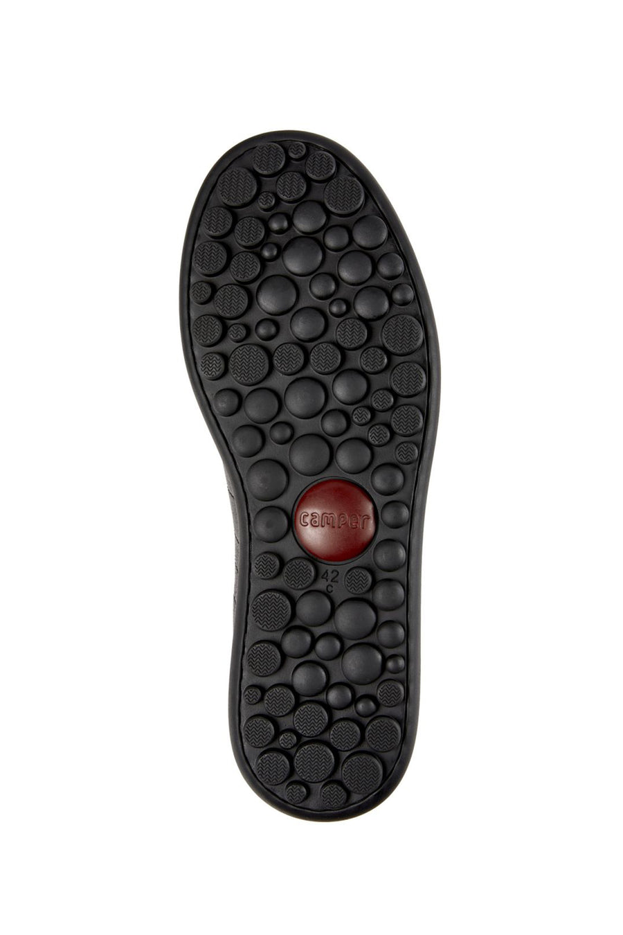 Camper Erkek Siyah Pelotas Ariel Deri Sneaker