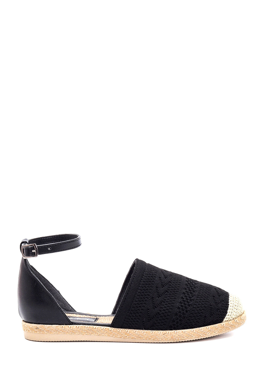 Kadın Siyah Espadril 22SFE40136F | Derimod