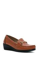 Kadın Taba Dolgu Topuk Loafer | Derimod