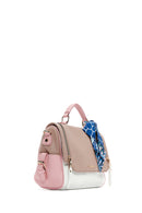 Women's Pink Long Strap Handbag with Accessory Details | Derimod