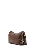 Women's Brown Long Strap Charm Shoulder Bag | Derimod