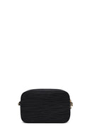 Women's Black Printed Crossbody Bag | Derimod