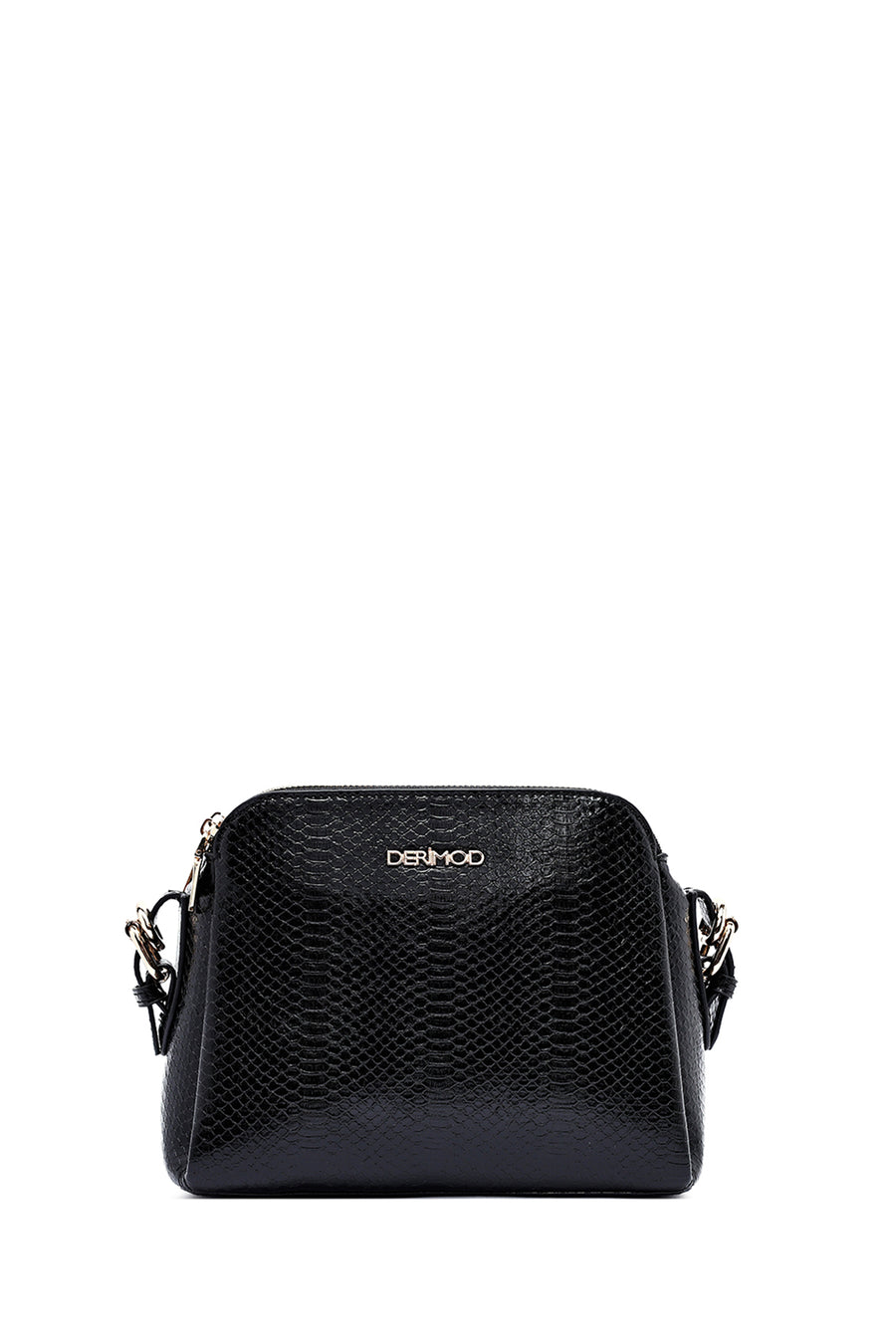 Woman Black Printed Crossbody Bag